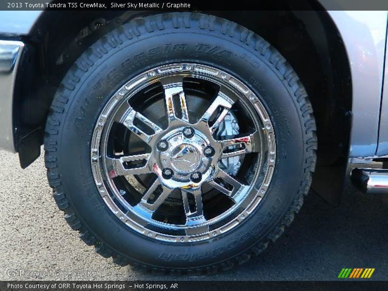 Silver Sky Metallic / Graphite 2013 Toyota Tundra TSS CrewMax