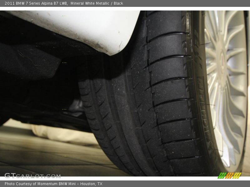 Mineral White Metallic / Black 2011 BMW 7 Series Alpina B7 LWB