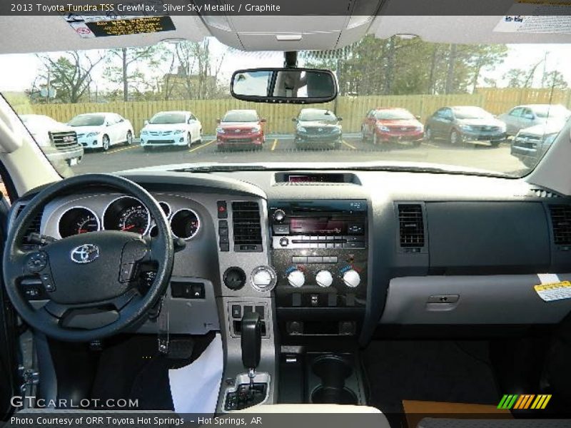Silver Sky Metallic / Graphite 2013 Toyota Tundra TSS CrewMax