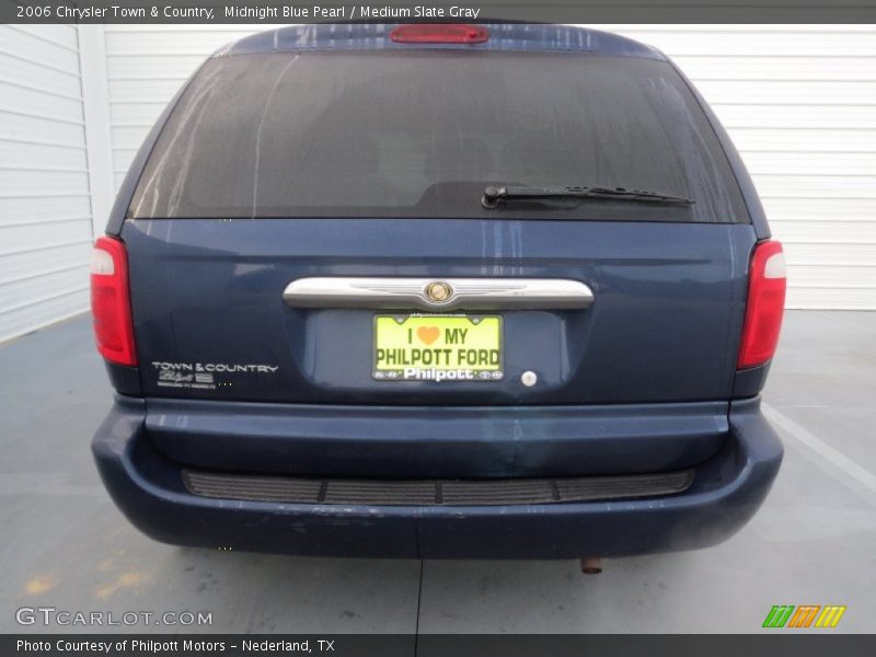 Midnight Blue Pearl / Medium Slate Gray 2006 Chrysler Town & Country