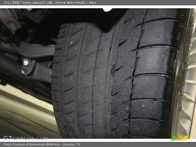 Mineral White Metallic / Black 2011 BMW 7 Series Alpina B7 LWB
