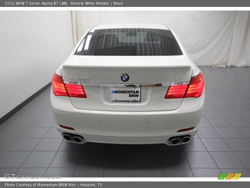 Mineral White Metallic / Black 2011 BMW 7 Series Alpina B7 LWB