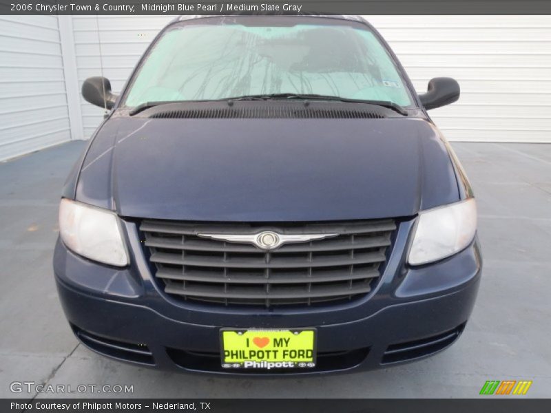 Midnight Blue Pearl / Medium Slate Gray 2006 Chrysler Town & Country