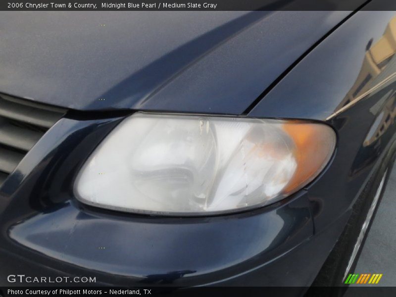 Midnight Blue Pearl / Medium Slate Gray 2006 Chrysler Town & Country