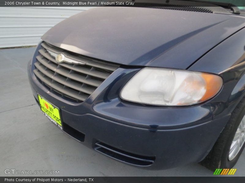 Midnight Blue Pearl / Medium Slate Gray 2006 Chrysler Town & Country