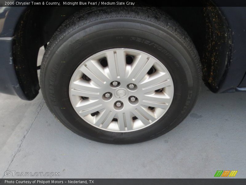Midnight Blue Pearl / Medium Slate Gray 2006 Chrysler Town & Country