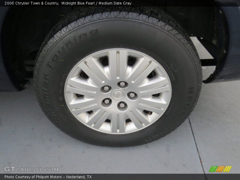 Midnight Blue Pearl / Medium Slate Gray 2006 Chrysler Town & Country