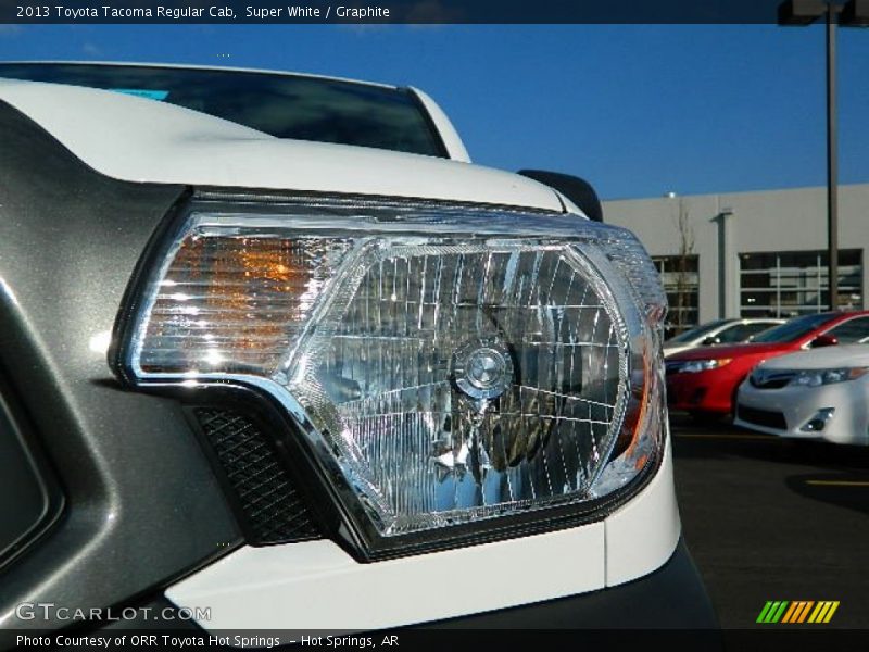 Super White / Graphite 2013 Toyota Tacoma Regular Cab
