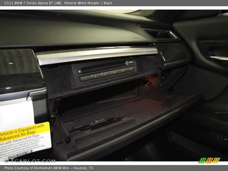 Mineral White Metallic / Black 2011 BMW 7 Series Alpina B7 LWB