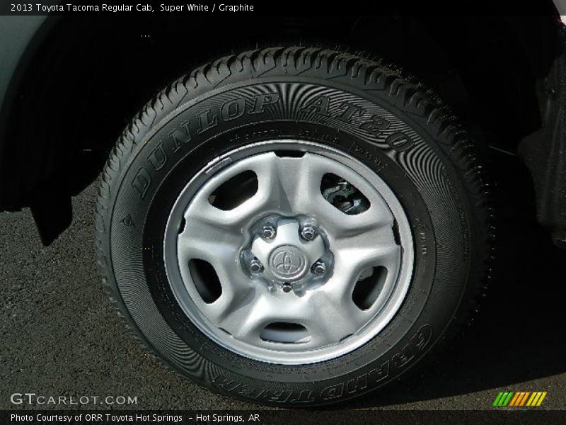 Super White / Graphite 2013 Toyota Tacoma Regular Cab
