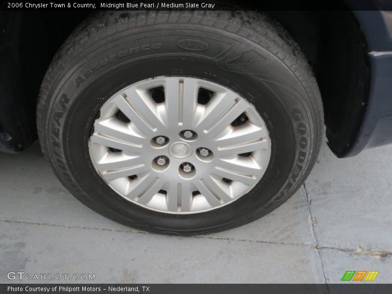 Midnight Blue Pearl / Medium Slate Gray 2006 Chrysler Town & Country