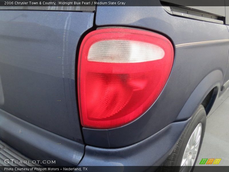 Midnight Blue Pearl / Medium Slate Gray 2006 Chrysler Town & Country