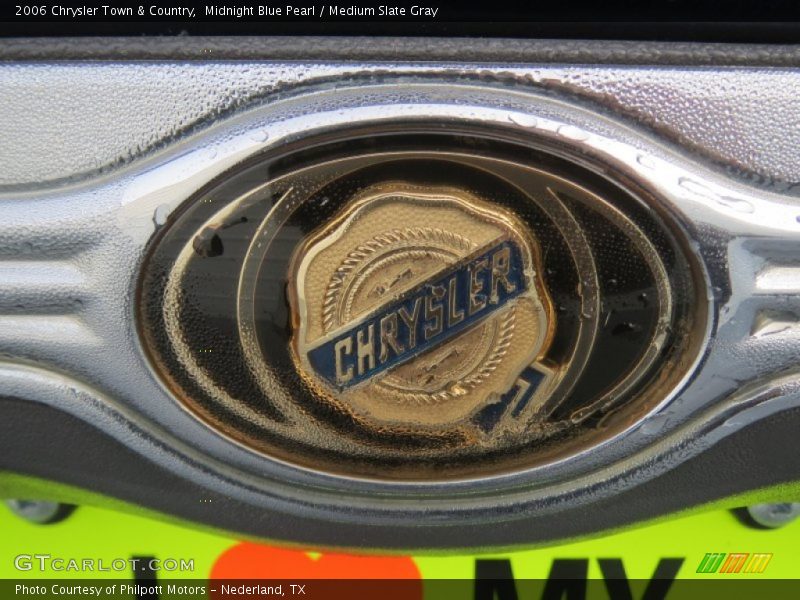 Midnight Blue Pearl / Medium Slate Gray 2006 Chrysler Town & Country