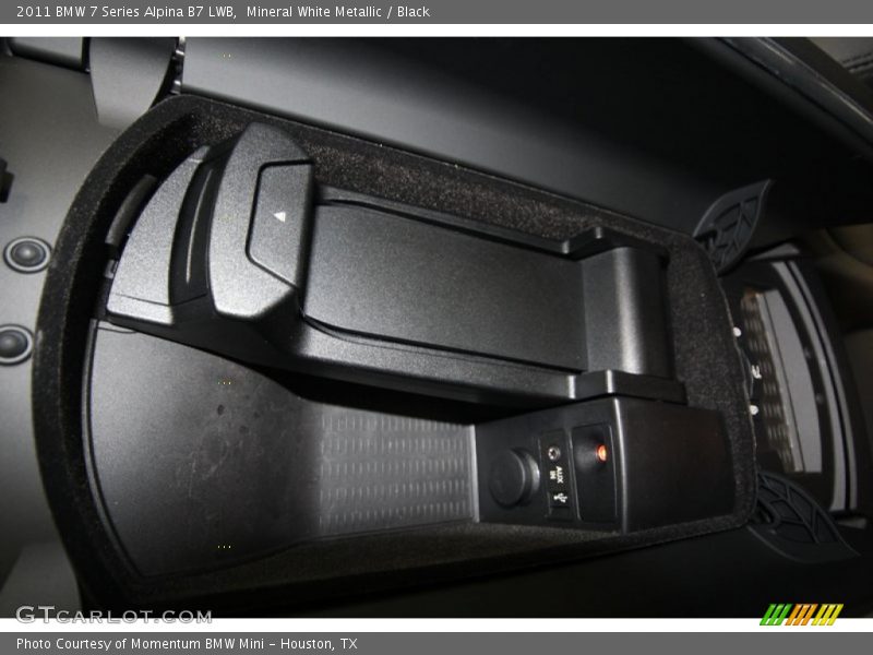 Mineral White Metallic / Black 2011 BMW 7 Series Alpina B7 LWB