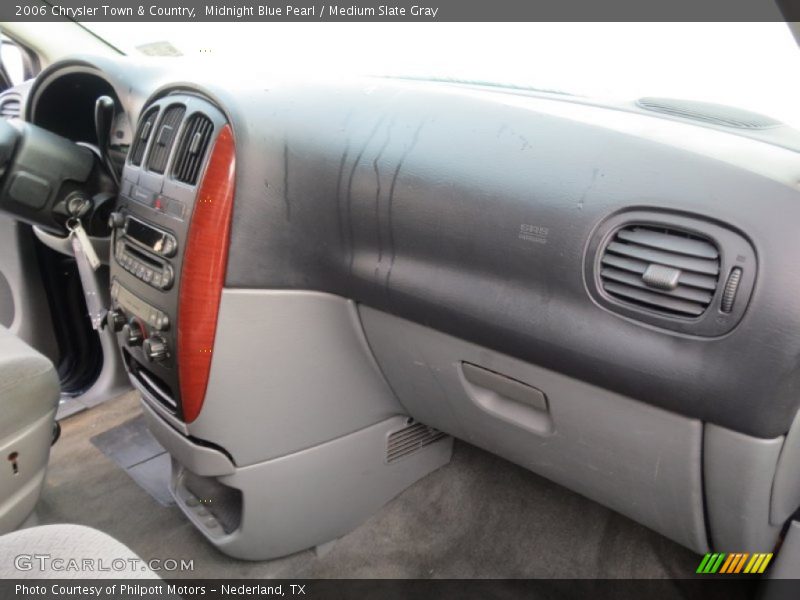 Midnight Blue Pearl / Medium Slate Gray 2006 Chrysler Town & Country