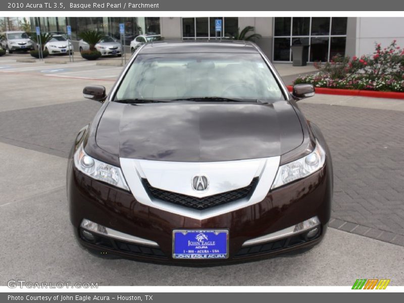 Basque Red Pearl / Parchment 2010 Acura TL 3.5