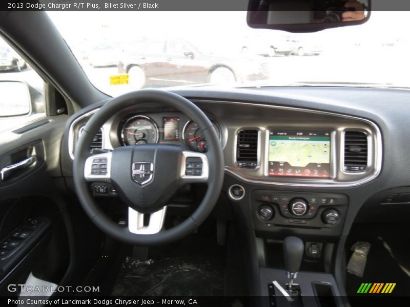 Billet Silver / Black 2013 Dodge Charger R/T Plus
