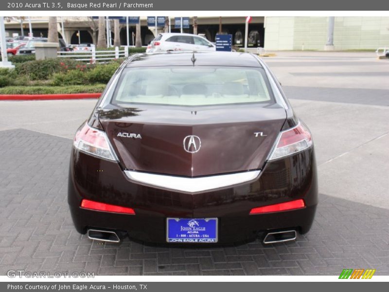 Basque Red Pearl / Parchment 2010 Acura TL 3.5