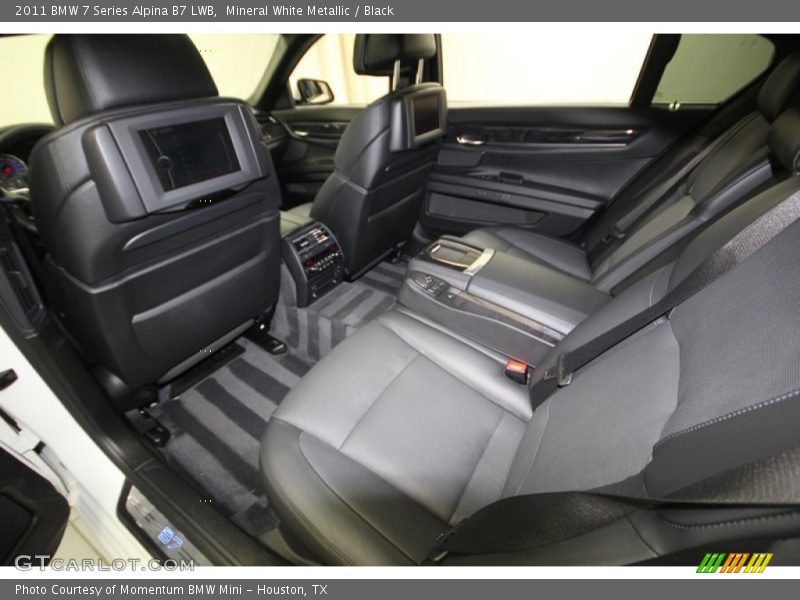 Rear Seat of 2011 7 Series Alpina B7 LWB