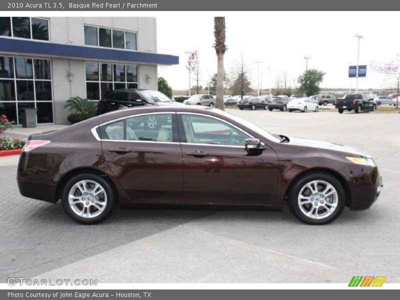 Basque Red Pearl / Parchment 2010 Acura TL 3.5