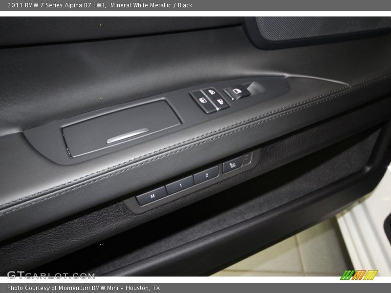 Mineral White Metallic / Black 2011 BMW 7 Series Alpina B7 LWB