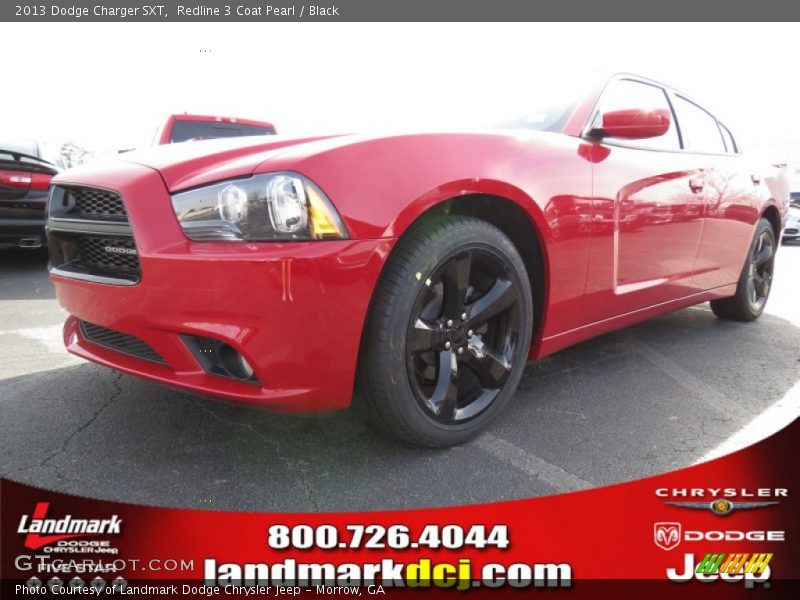 Redline 3 Coat Pearl / Black 2013 Dodge Charger SXT