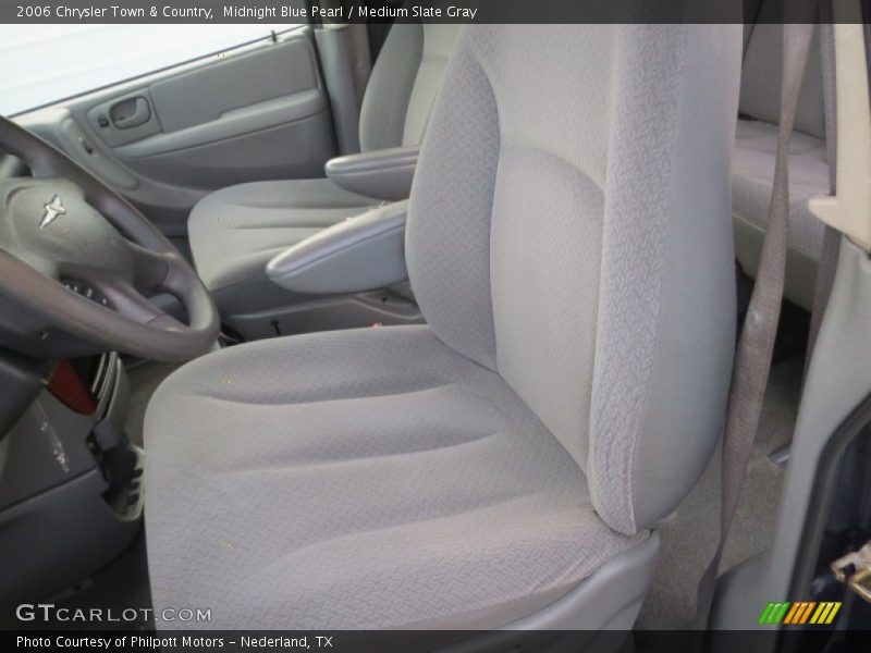 Midnight Blue Pearl / Medium Slate Gray 2006 Chrysler Town & Country