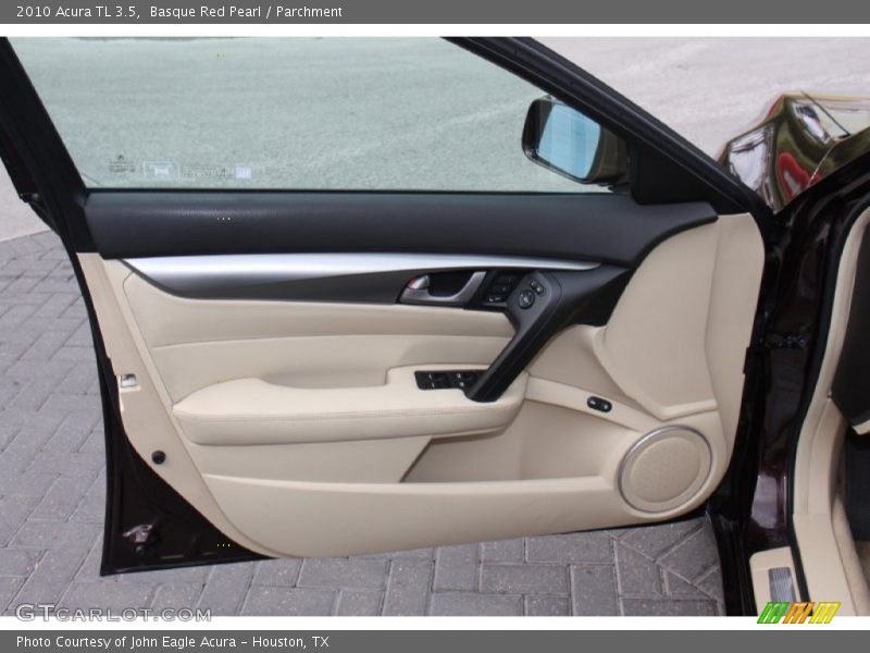 Basque Red Pearl / Parchment 2010 Acura TL 3.5