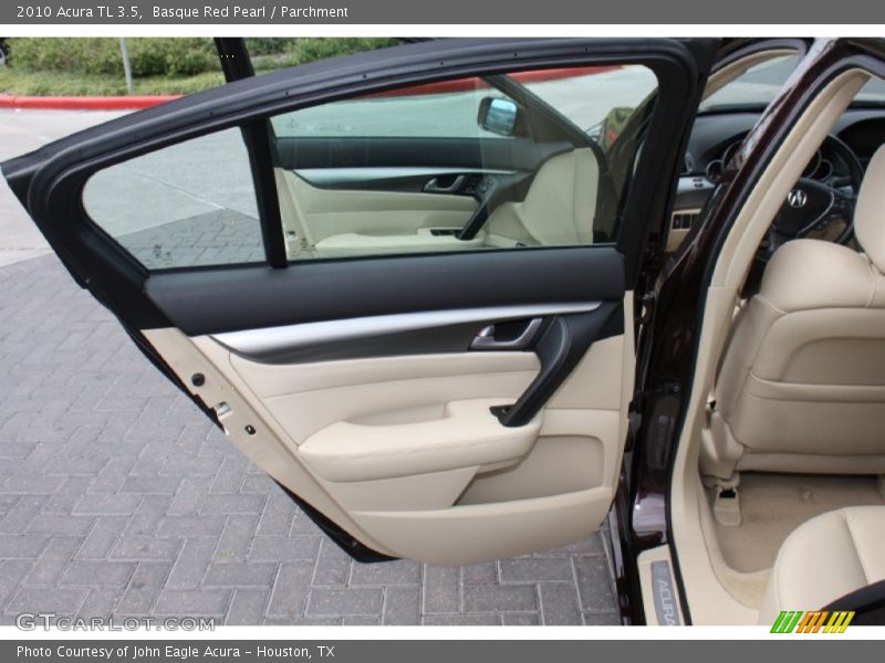 Basque Red Pearl / Parchment 2010 Acura TL 3.5
