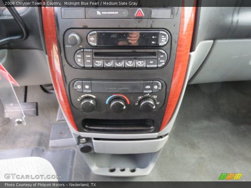 Midnight Blue Pearl / Medium Slate Gray 2006 Chrysler Town & Country