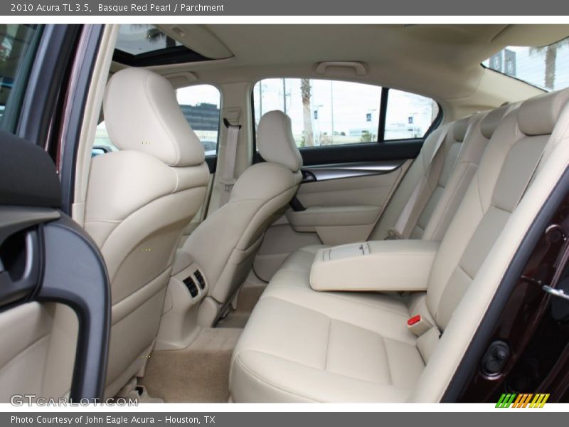 Basque Red Pearl / Parchment 2010 Acura TL 3.5