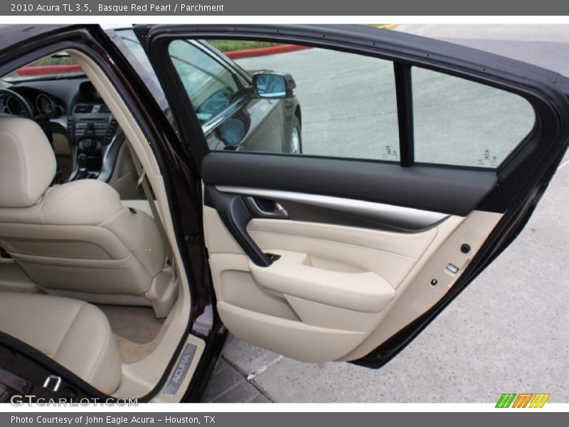 Basque Red Pearl / Parchment 2010 Acura TL 3.5