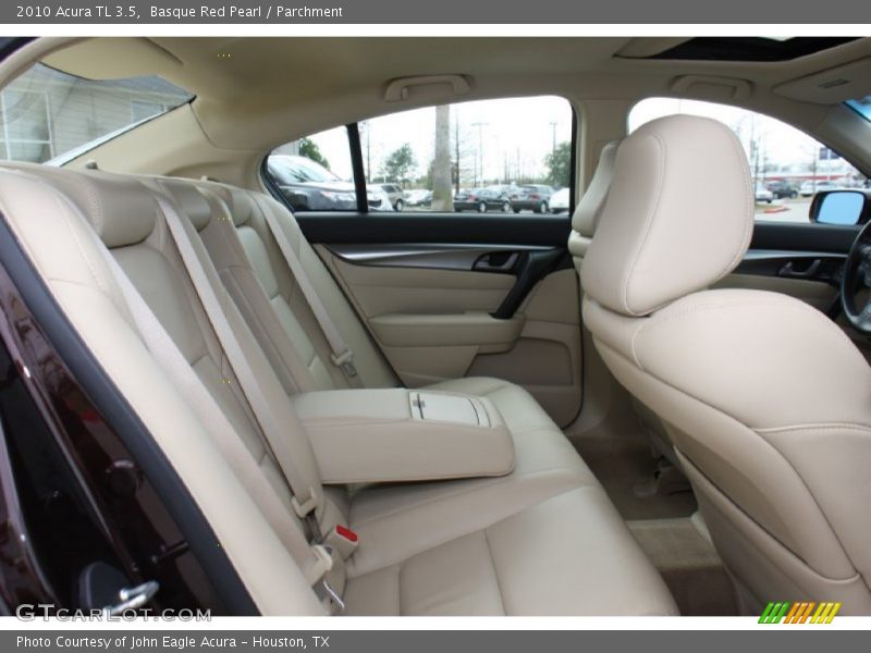 Basque Red Pearl / Parchment 2010 Acura TL 3.5