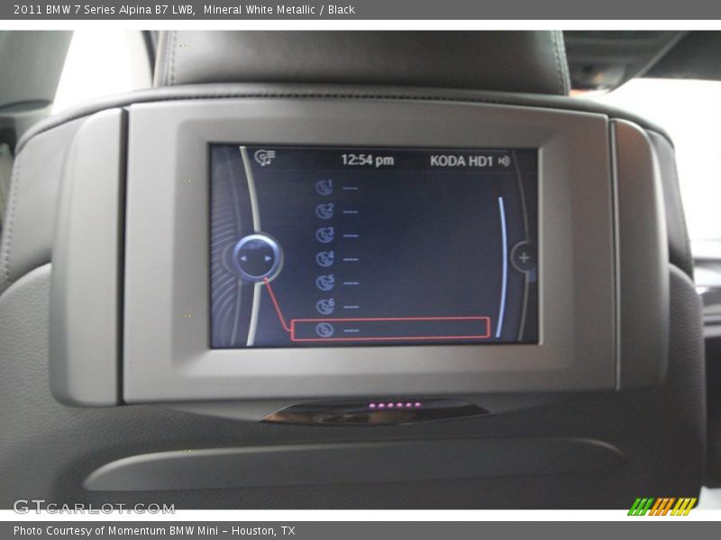 Mineral White Metallic / Black 2011 BMW 7 Series Alpina B7 LWB