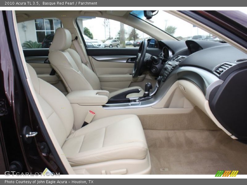 Basque Red Pearl / Parchment 2010 Acura TL 3.5