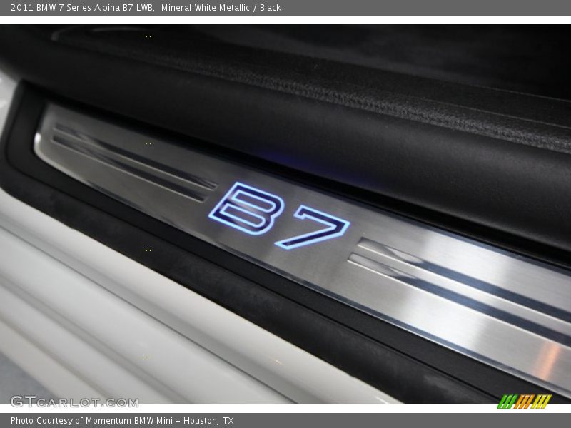 Mineral White Metallic / Black 2011 BMW 7 Series Alpina B7 LWB