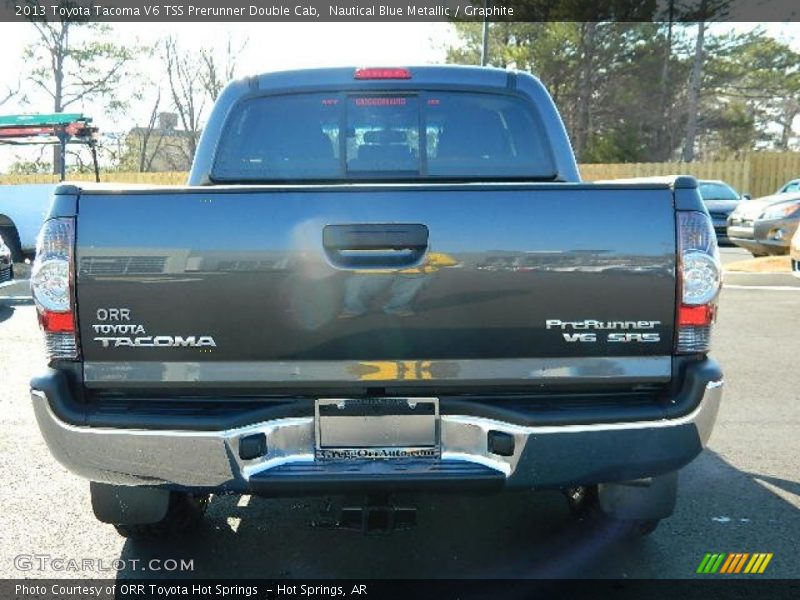 Nautical Blue Metallic / Graphite 2013 Toyota Tacoma V6 TSS Prerunner Double Cab