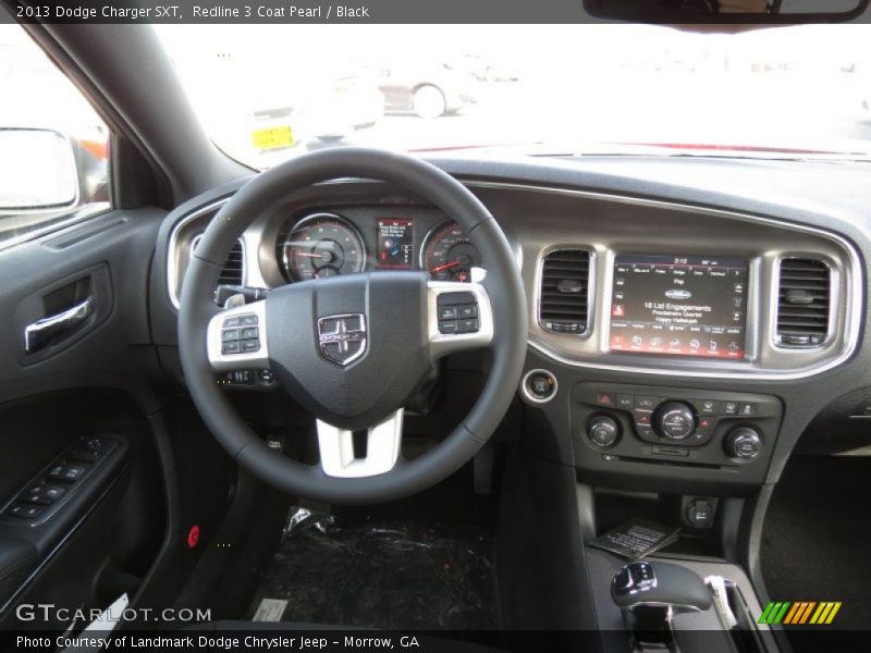 Redline 3 Coat Pearl / Black 2013 Dodge Charger SXT