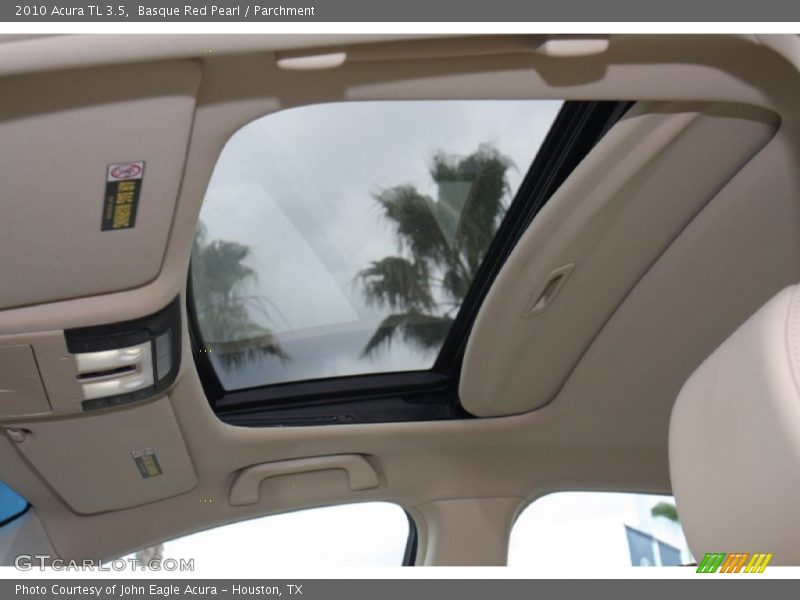 Basque Red Pearl / Parchment 2010 Acura TL 3.5