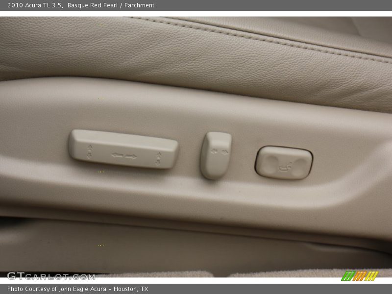 Basque Red Pearl / Parchment 2010 Acura TL 3.5