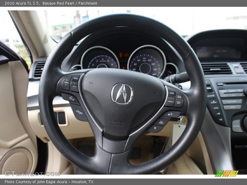 Basque Red Pearl / Parchment 2010 Acura TL 3.5