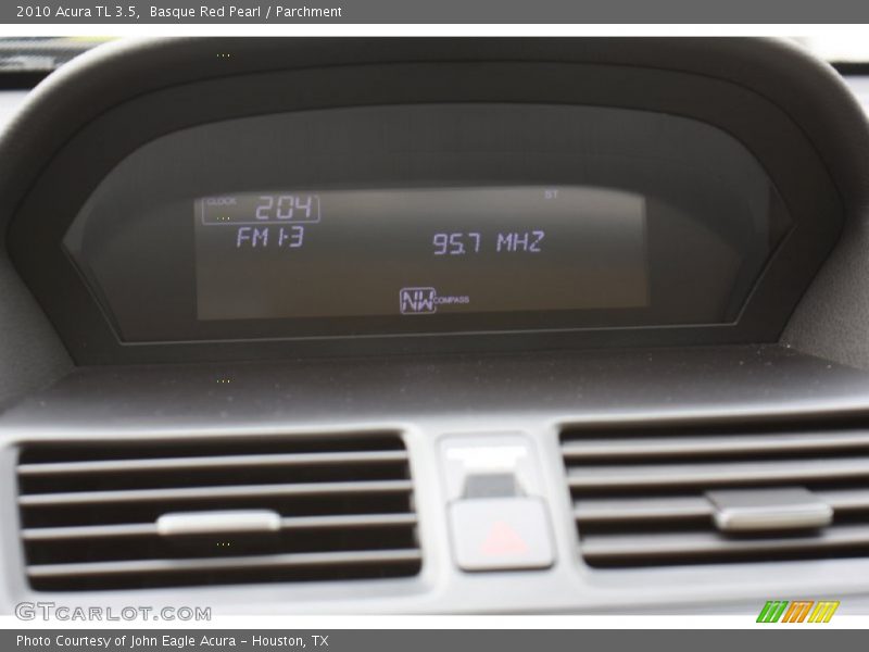 Basque Red Pearl / Parchment 2010 Acura TL 3.5