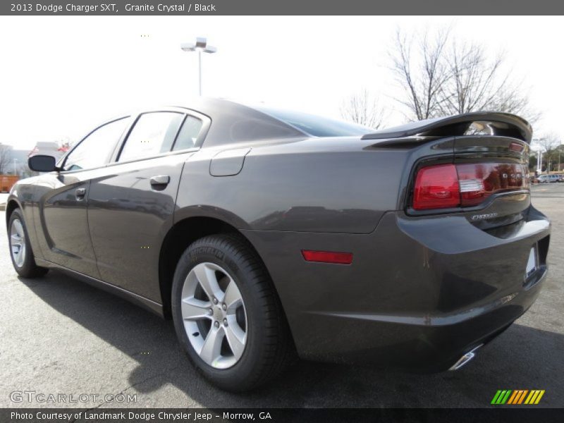 Granite Crystal / Black 2013 Dodge Charger SXT