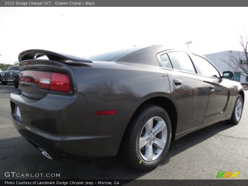 Granite Crystal / Black 2013 Dodge Charger SXT
