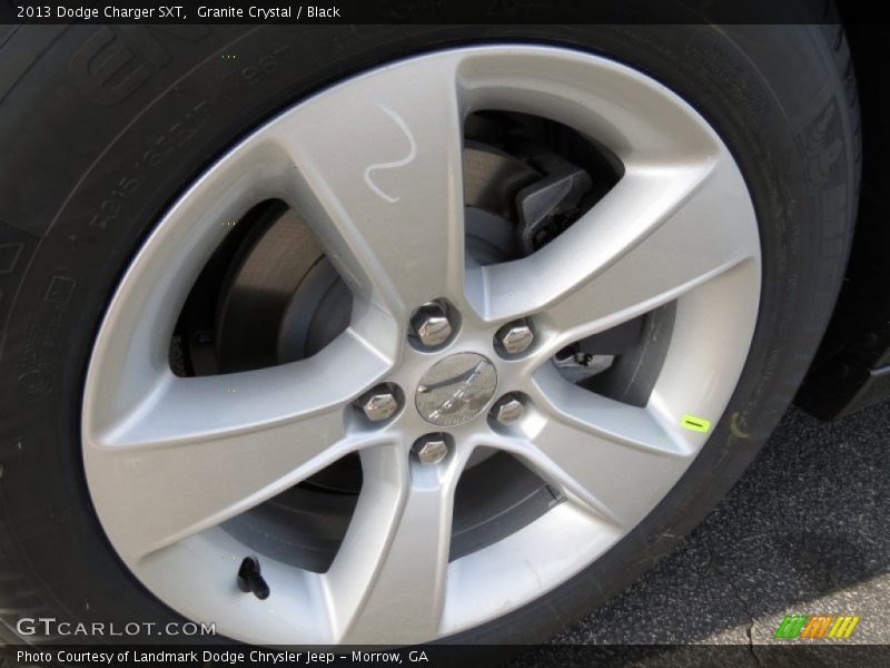 Granite Crystal / Black 2013 Dodge Charger SXT