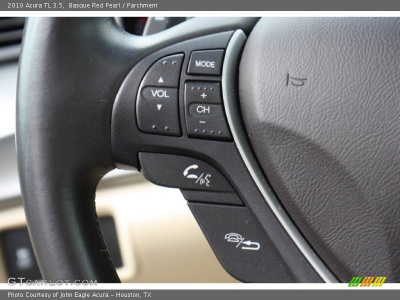 Basque Red Pearl / Parchment 2010 Acura TL 3.5