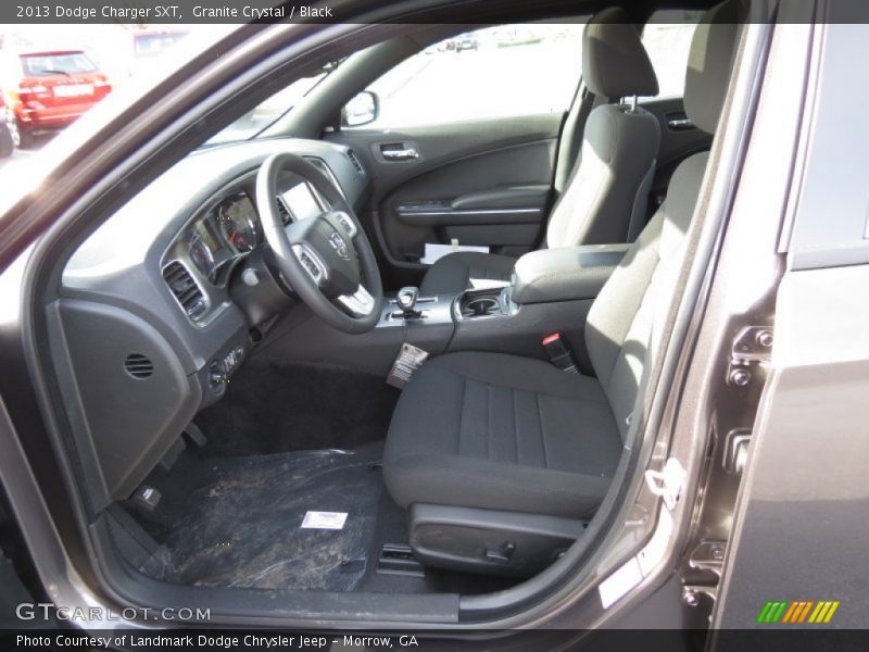 Granite Crystal / Black 2013 Dodge Charger SXT