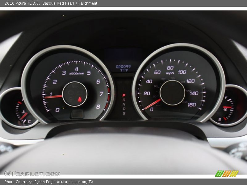 Basque Red Pearl / Parchment 2010 Acura TL 3.5