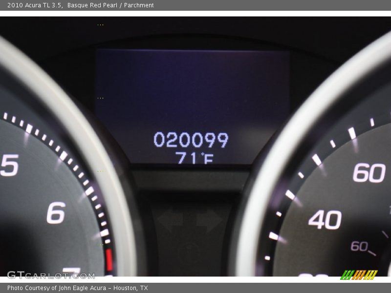 Basque Red Pearl / Parchment 2010 Acura TL 3.5