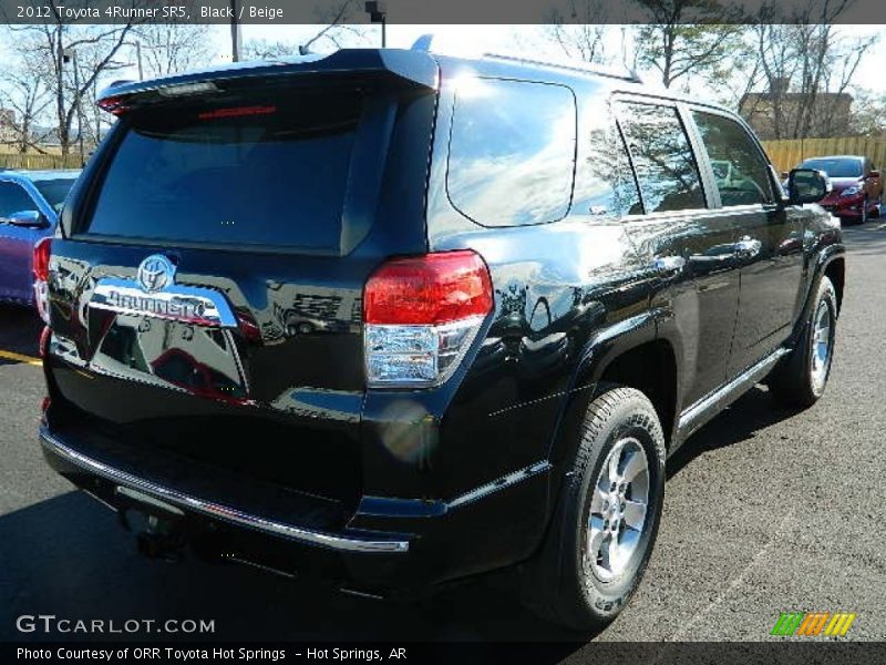 Black / Beige 2012 Toyota 4Runner SR5